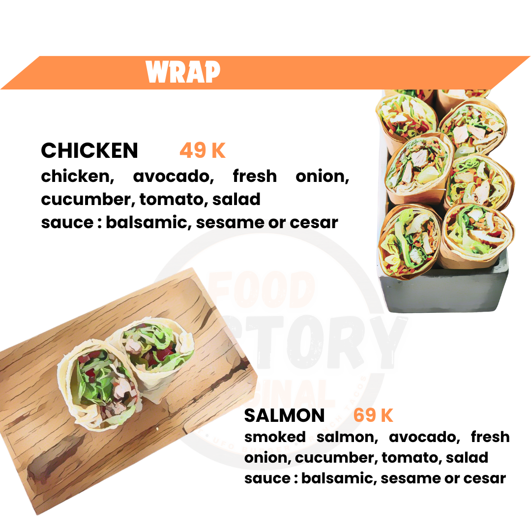 Fresh and Nutritious Wrap Bali