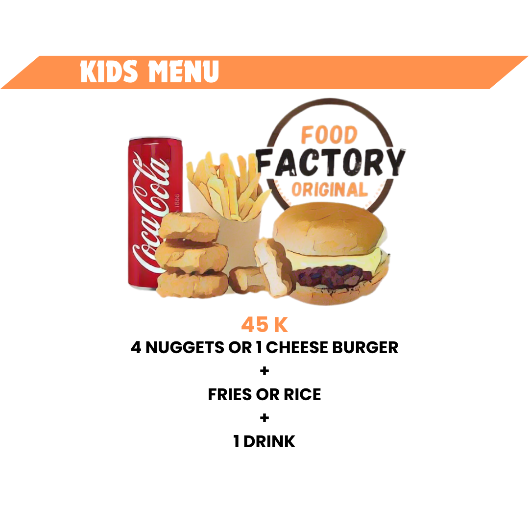 Food factory original - kids menu