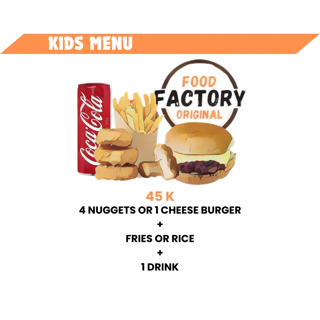 Food factory original - kids menu
